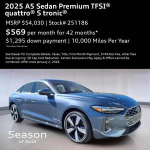 A5 Sedan Premium TFSI® quattro® S tronic®